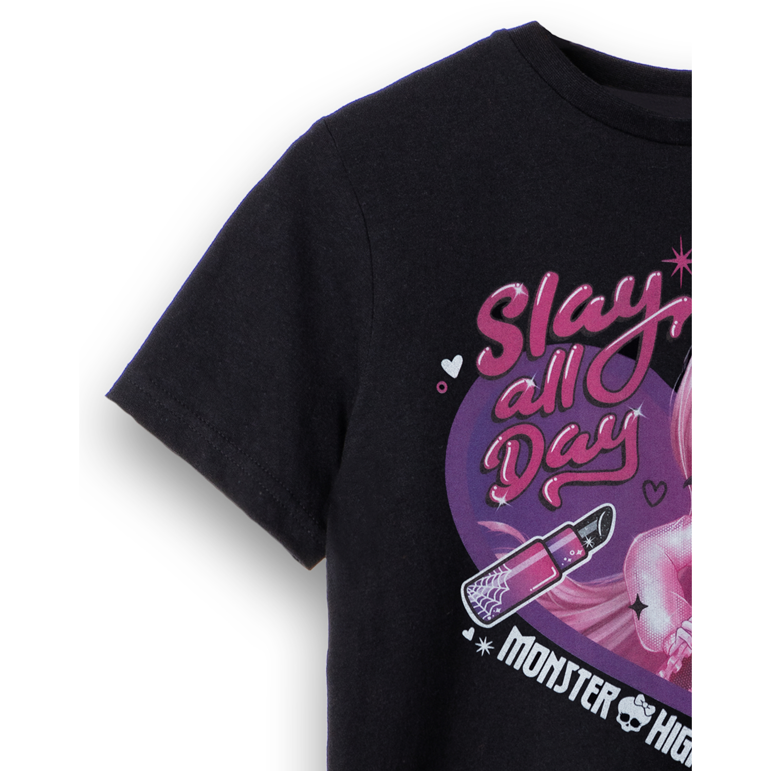 Monster High Slay All Day Kids Short Sleeved T-Shirt