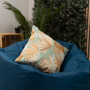 Icon Pampas Grass Print Outdoor Cushion
