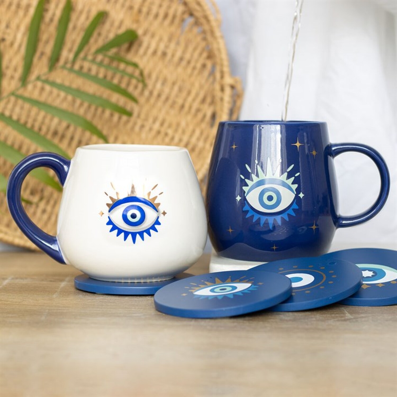 Image of All Seeing Eye Coaster Set With&hellip;