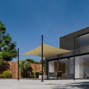 Sun Sail, Weather-Resistant HDPE Material With UV Protection