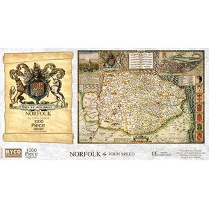 Northamptonshire Historical Map 1000 Piece Jigsaw Puzzle (1610)