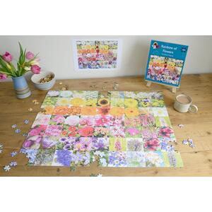 Rainbow of flowers 1000 Piece Jigsaw