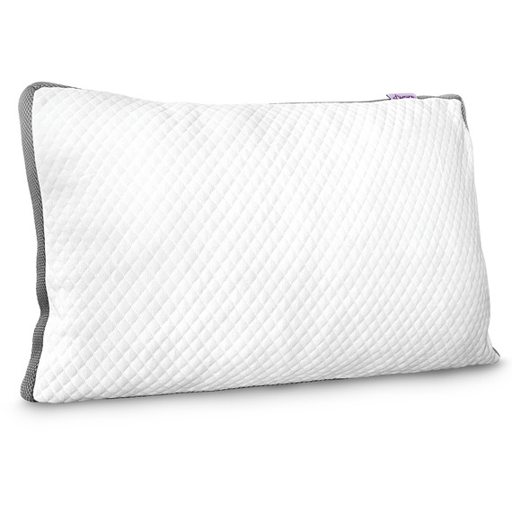 Aamira Deluxe Orthopaedic Shredded Memory Foam Pillow White 70x45cm