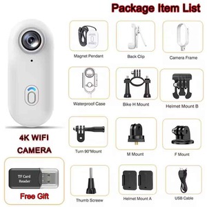 Pocket Mini Wearable Waterproof WiFi Bike Camera