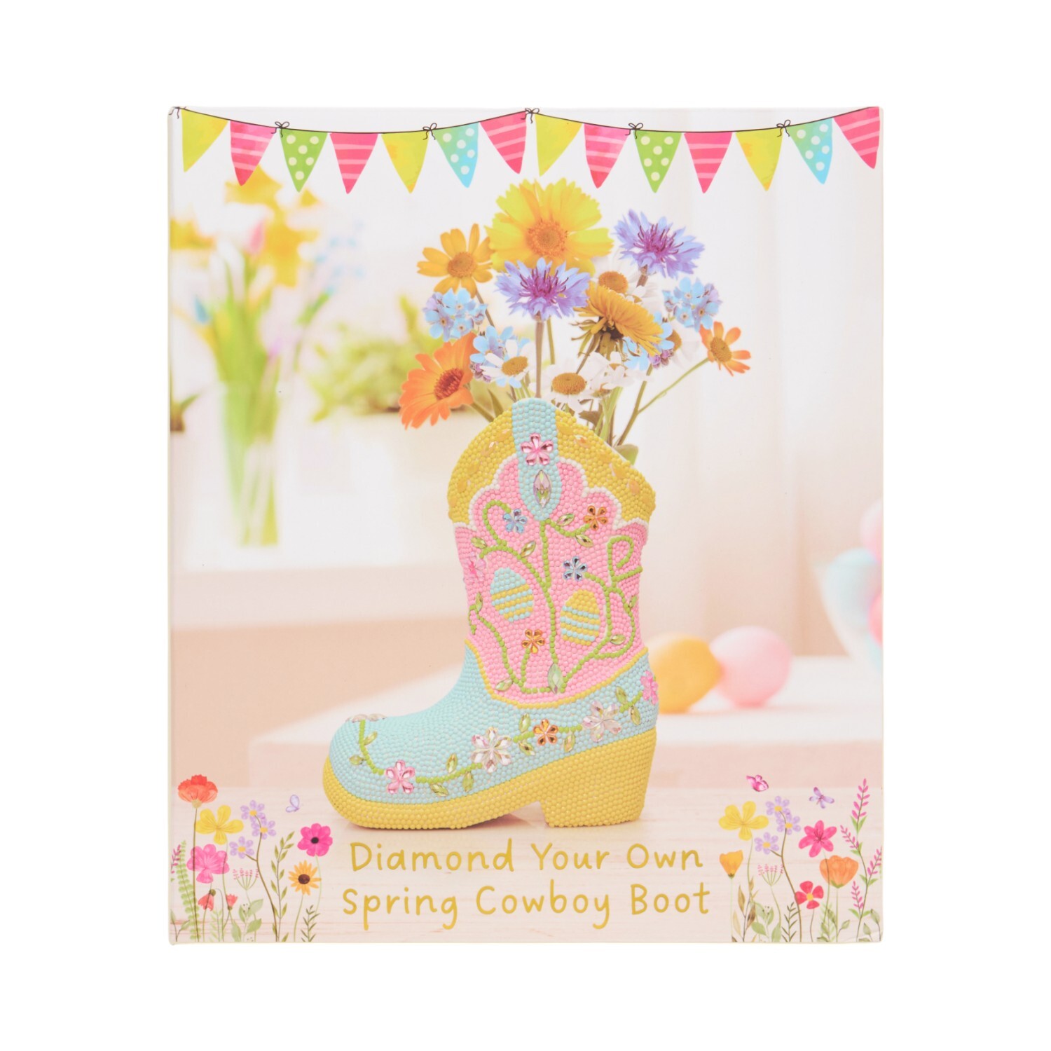 Diamond Your Own Spring Cowboy Boot Kit