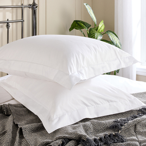 Hotel Pure Luxury 4 Star Oxford Pillowcase - Pair White