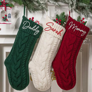Christmas Decorative Knitted Stockings