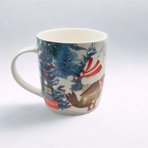 Festive Forest Friends Mug Robin