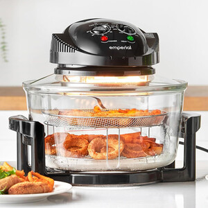 Emperial 17L Halogen Convection Oven Cooker with Accessories
