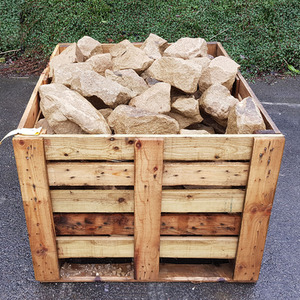 Yorkstone Brown Rockery 250mm Crate 1000kg