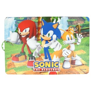 Sonic Easy Offset Plastic Resuable Placemat for Kids