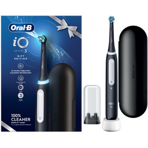 Oral-B iO3 Matt Black Toothbrush  Travel Case