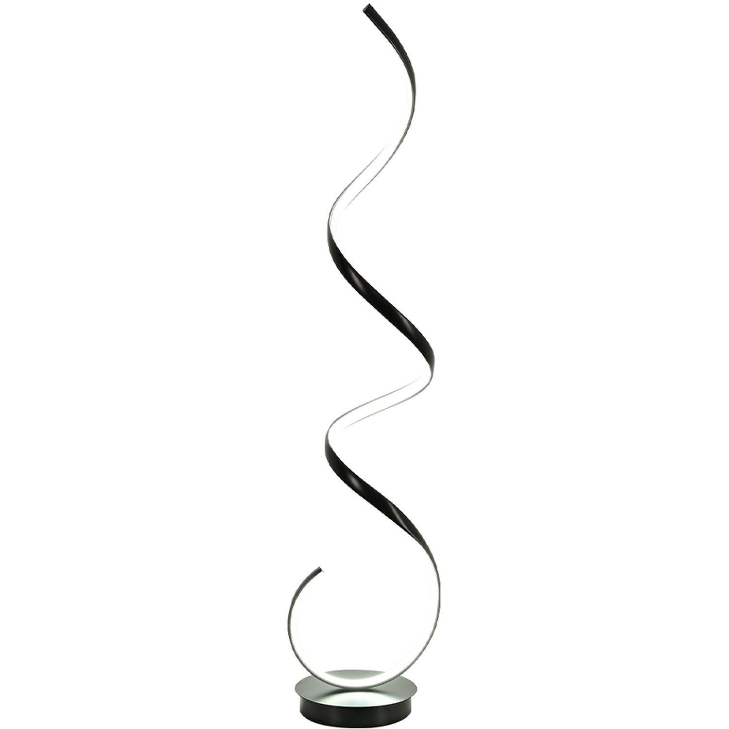 Image of Contemporary LED Spiral Floor Lamp -&hellip;