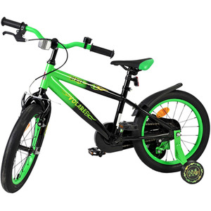 VOLARE Strike Green and Black 51636 16-Inch Boys Children's Bike