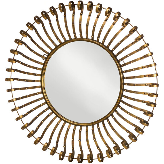 Mataram Natural Rattan Wall Mirror