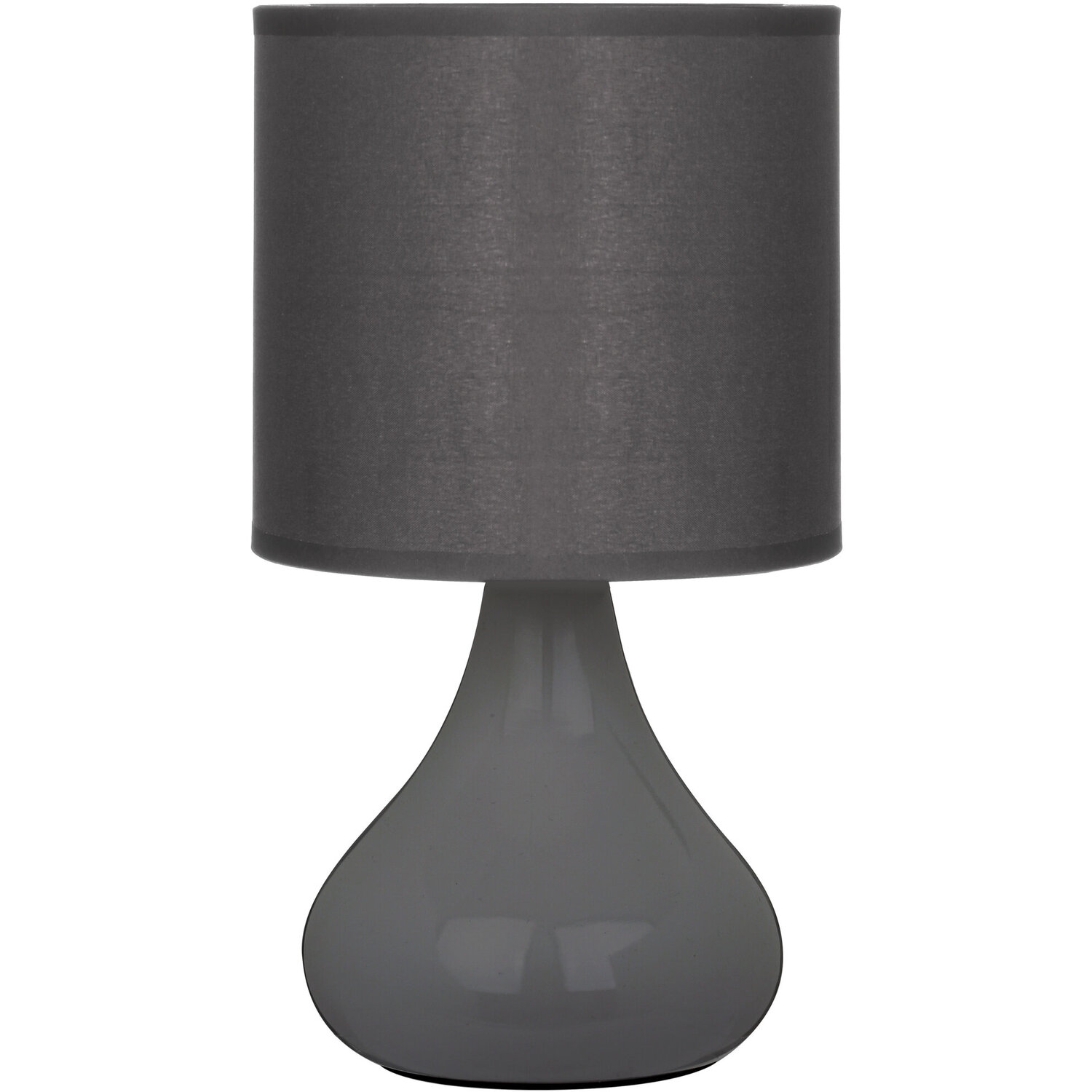 Image of Bulbus Grey Ceramic Table Lamp -&hellip;