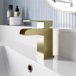 Square Mono Waterfall Basin Mixer Tap