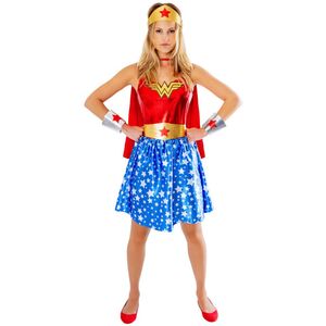 Wonder Woman Womens/Ladies Deluxe Costume