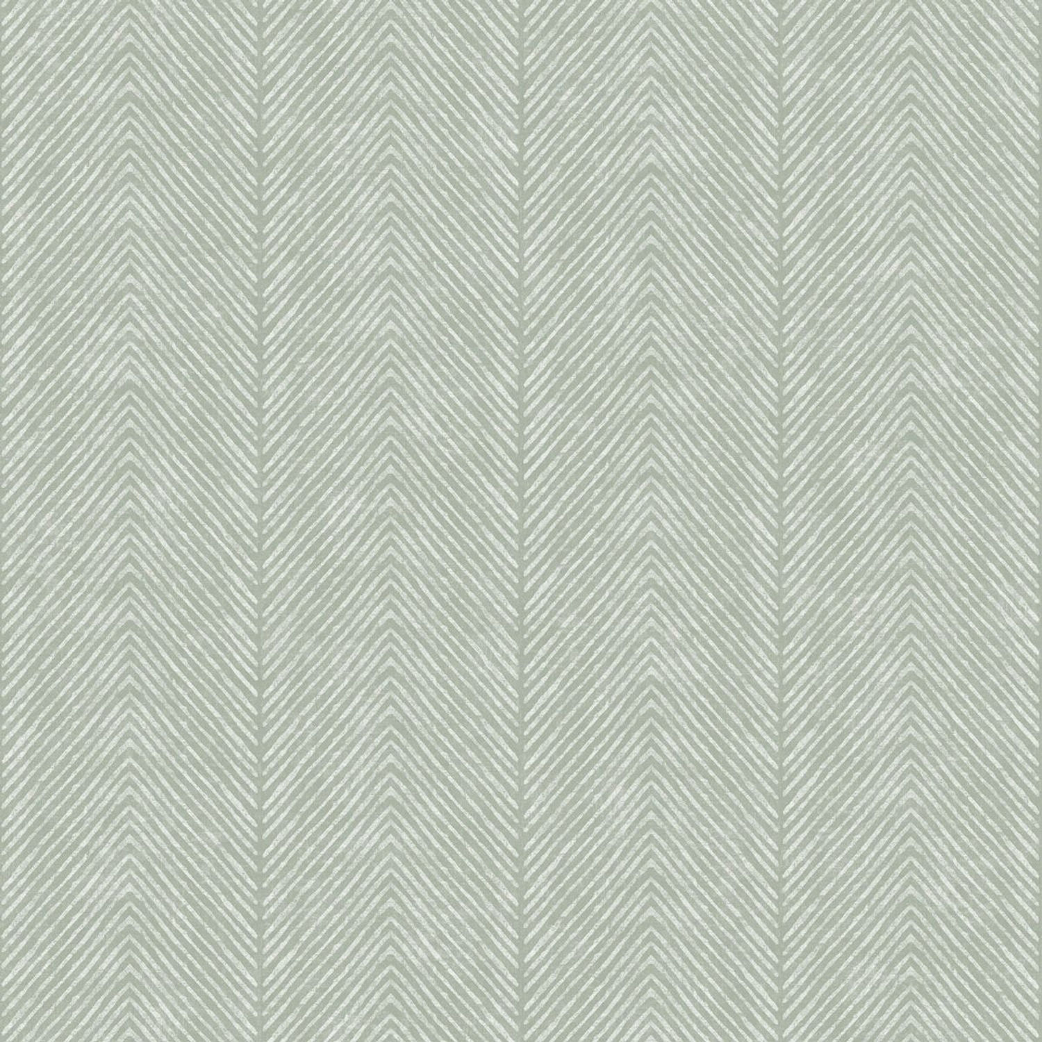 World Of Wallpaper Green Herringbone Wallpaper - Sage - 10M X 53Cm - Sage - 100% Paper - Image 3