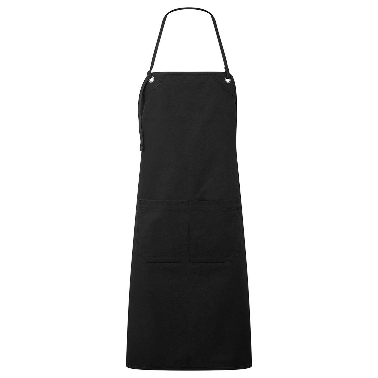 Premier Unisex Adult Artisan´S Choice Canvas Double Pocket Apron - Black
