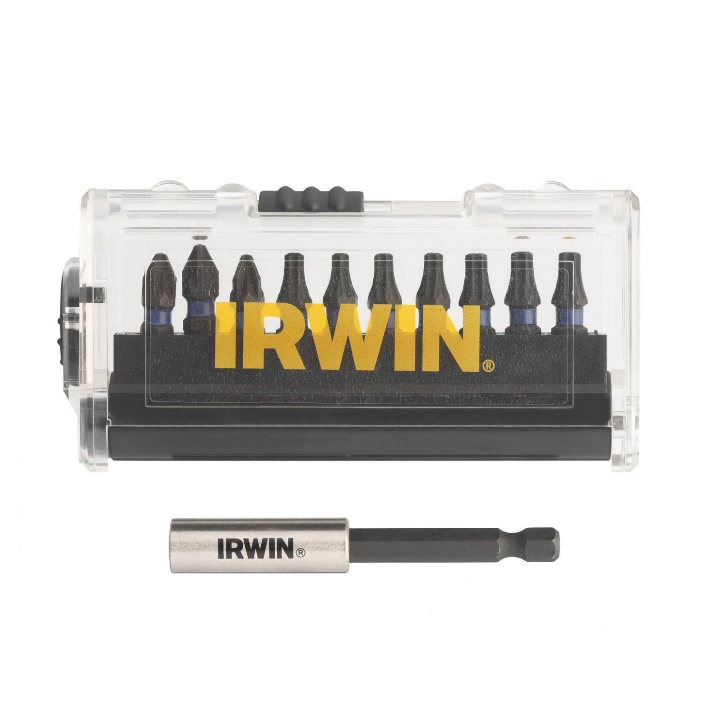 Irwin Impact Pro Performance Screwdriver Bit Set, 10 Piece - Multi Colour