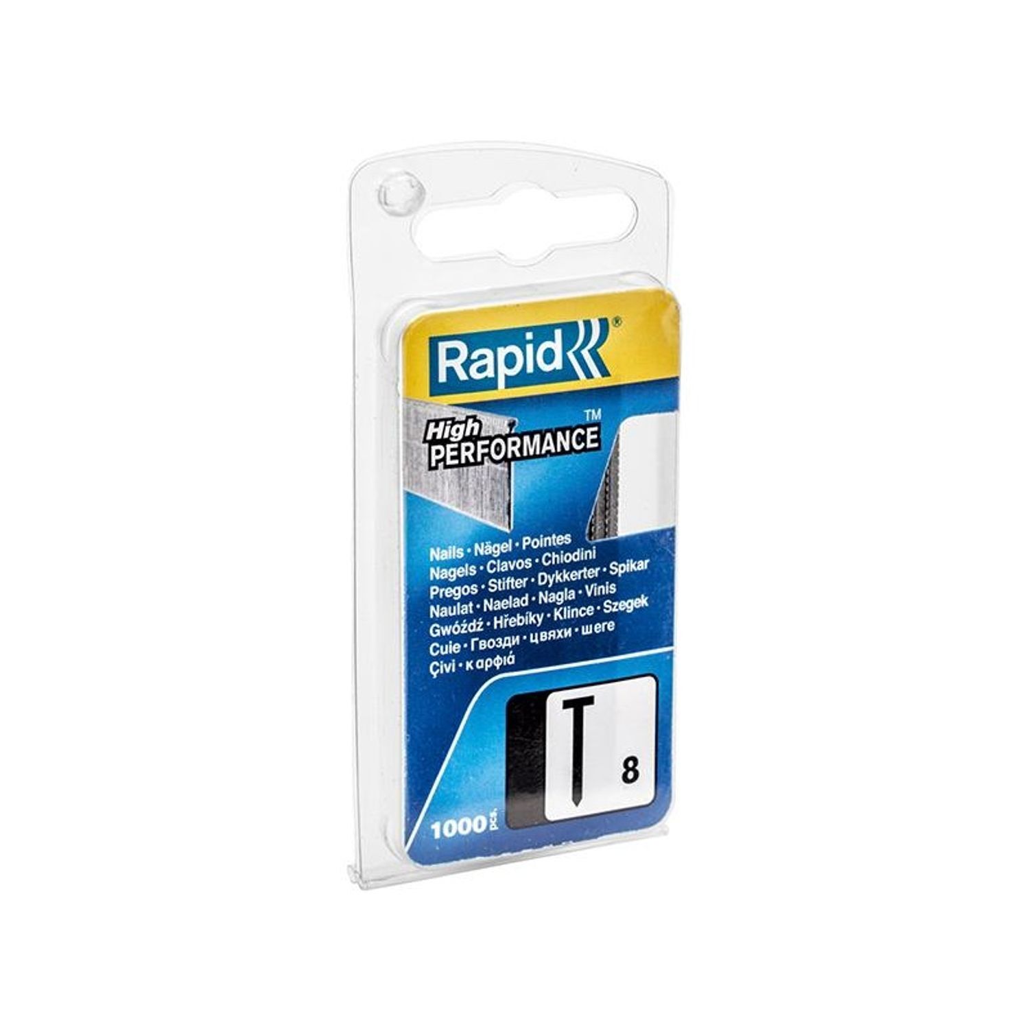 Rapid 300 Series No.8 Brads - Multi Colour