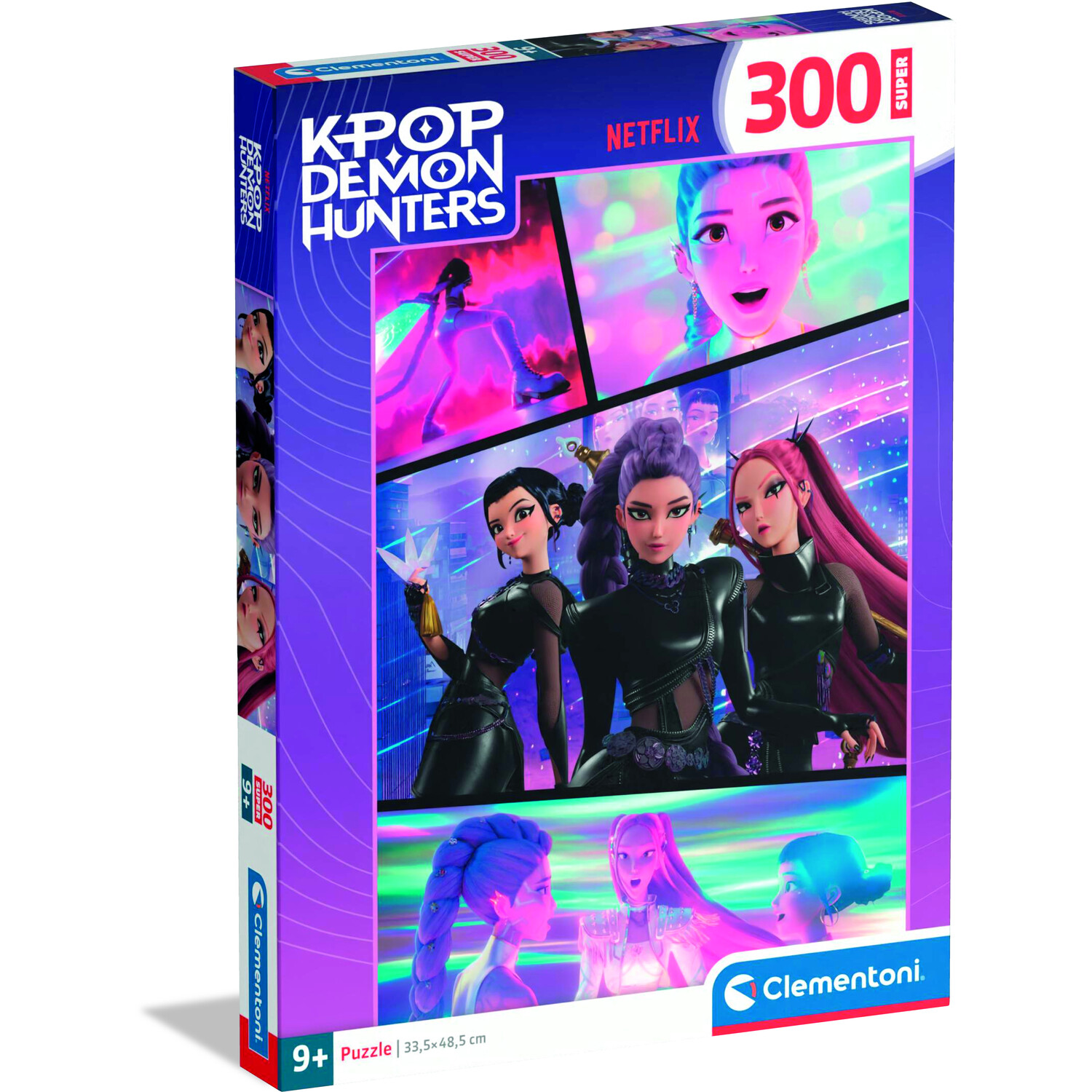 Clementoni K Pop Demon Hunters 300 Piece Puzzle - Purple