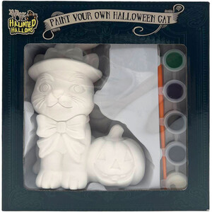 Paint Your Own Halloween Cat Kit