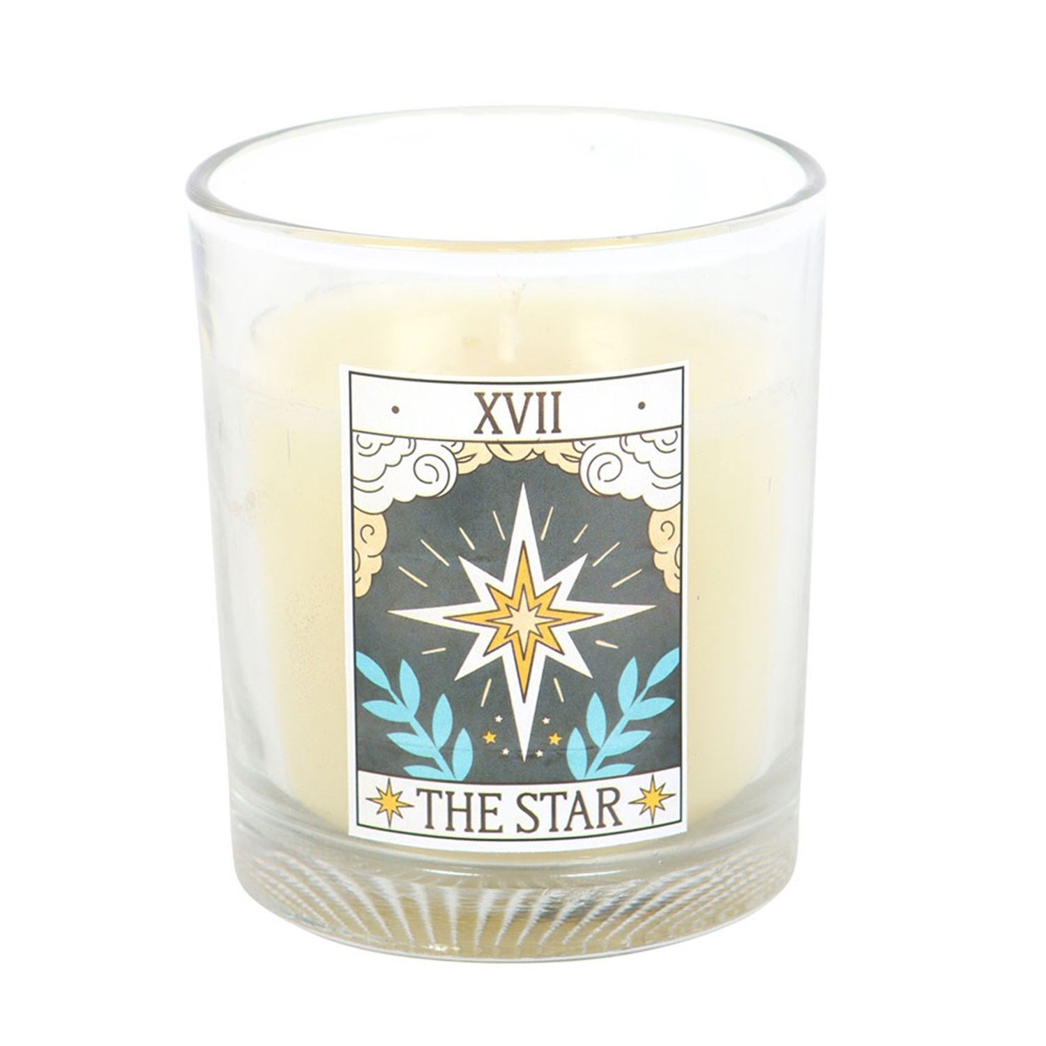 Something Different The Star Blueberry Tarot Vintage Candle - White/Blueberry