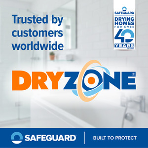Dryzone Anti-Mould Silicone Sealant White 310ml Packs 4 Pack