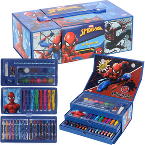 Spiderman Art Color kit Box for Kids 52-Piece
