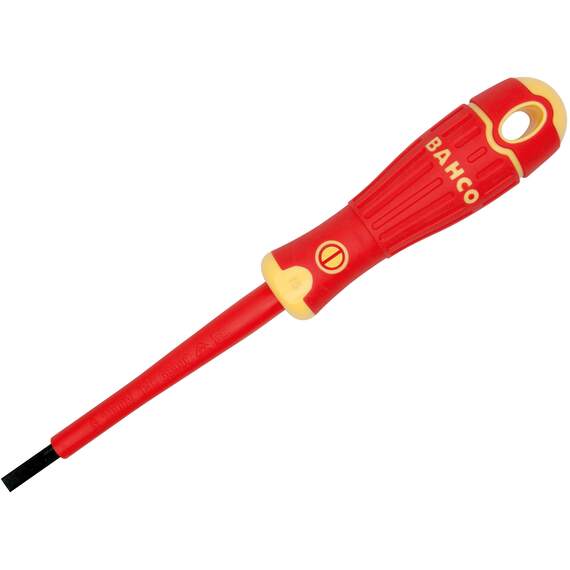 Bahcofit Insulated Screwdriver Slotted Tip 10.0 X 200mm