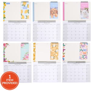 2027 Whiteboard Calendar with Pad and Pen