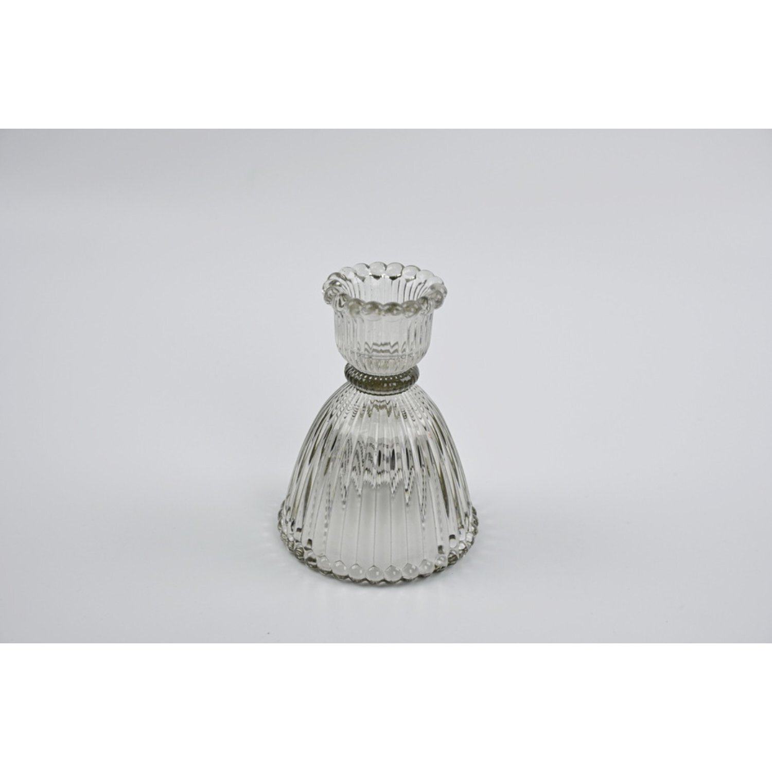 Kdmd Smokey Brown Candle Holder Small - Brown