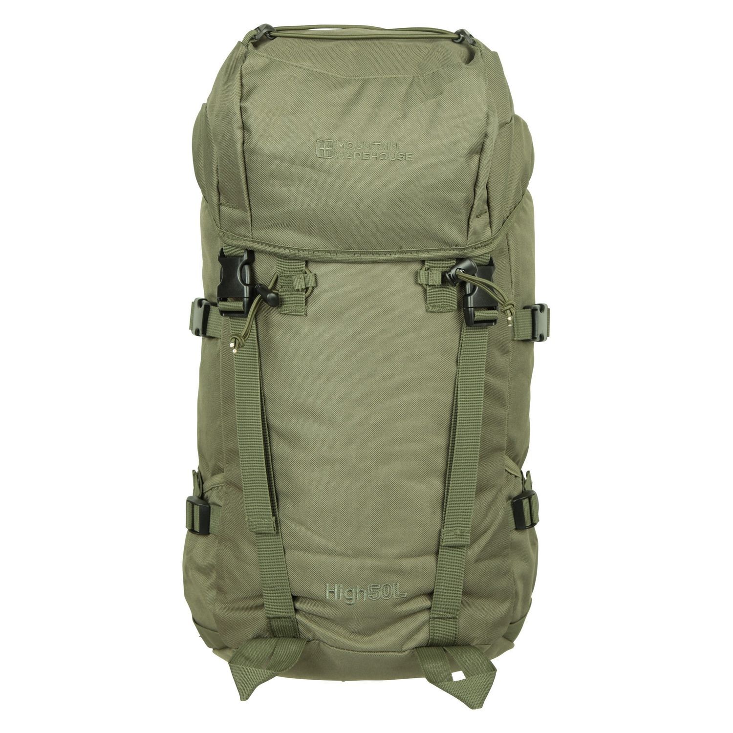 Mountain Warehouse High 50L Backpack - Green