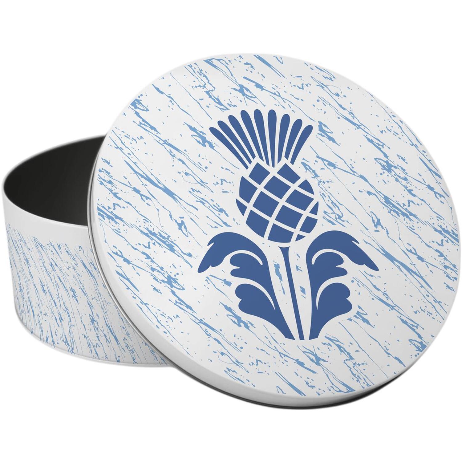 Image of Scottish Thistle Small Cake Tin -&hellip;