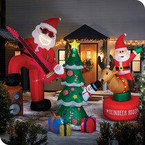Inflatable Christmas Decorations