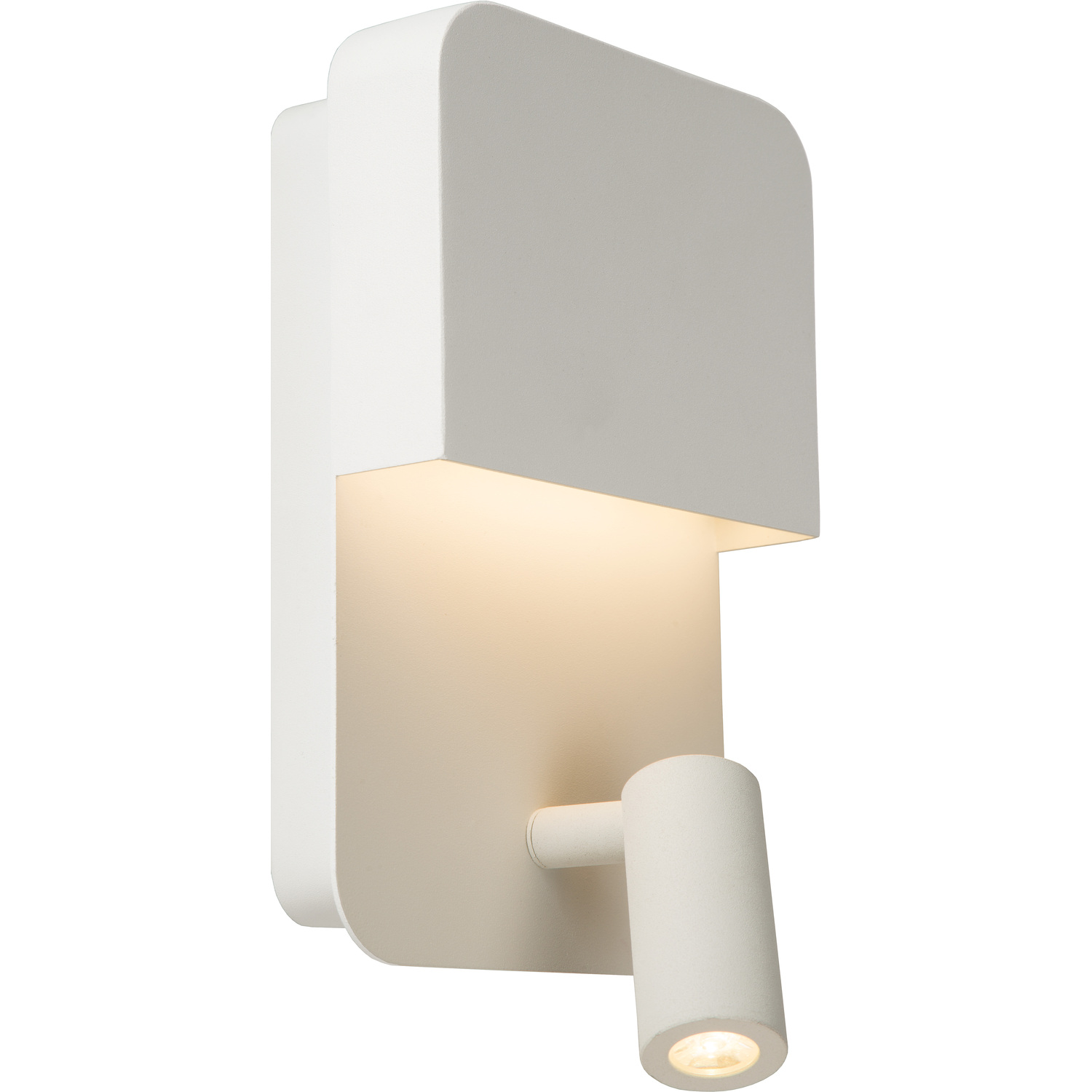 Netlighting Unisex White Boxer Modern Wall Light Led 1X10w 3000K With Usb Charging Point Size 1 - Image 4
