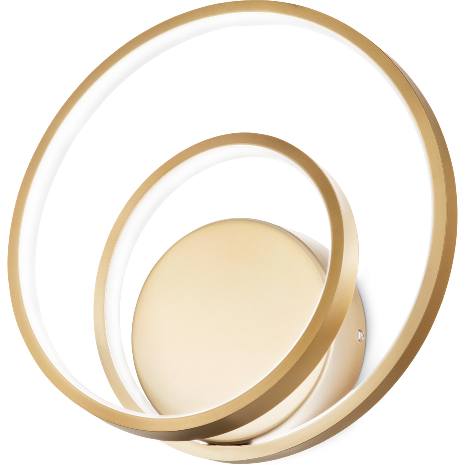 Ideal Lux Lighting Wall Light Brass A - Brass