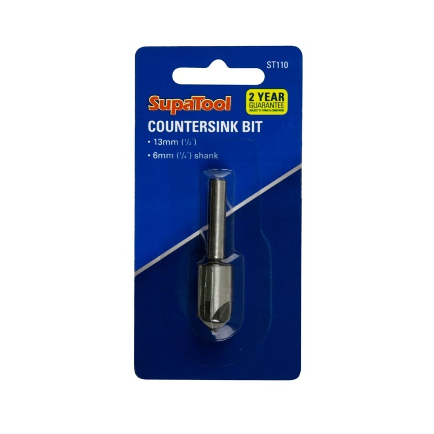 Supatool Countersink Bit - Silver
