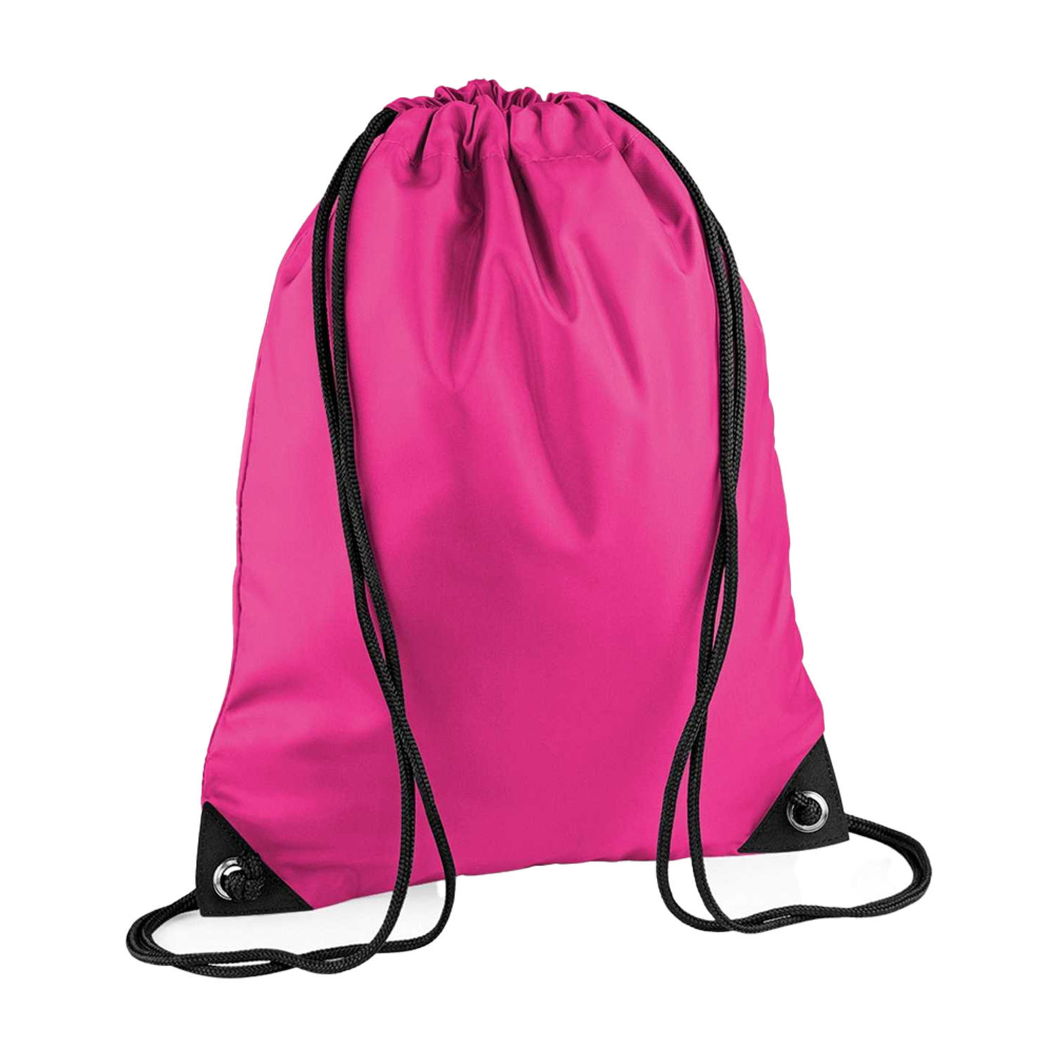 Bagbase Premium Drawstring Bag E - Fuchsia