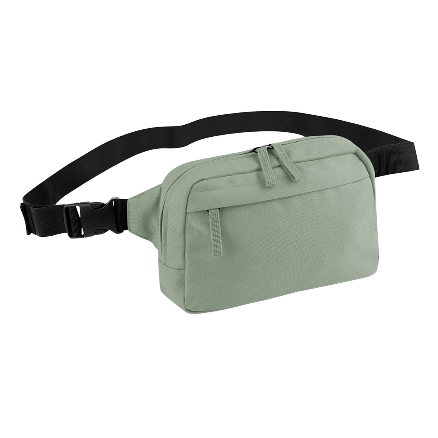 Bagbase Premium Recycled Crossbody Bag H - Dusty Green