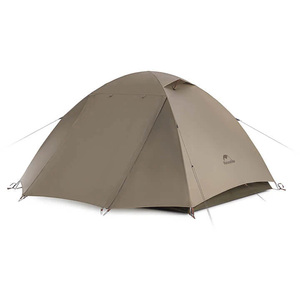 NATUREHIKE Cloud River 2 Person Backpacking Tent - Light Coffee Brown