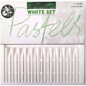 Pastel Sticks - White / 12 Pack
