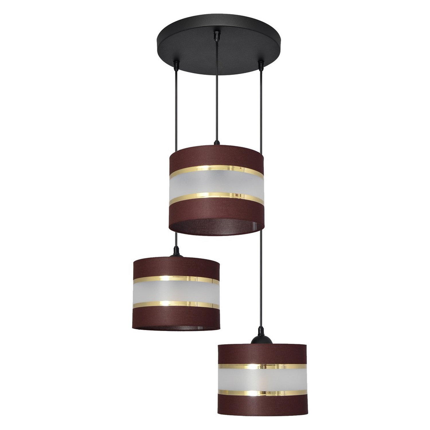 Helam Lighting Helen Pendant Light Brown