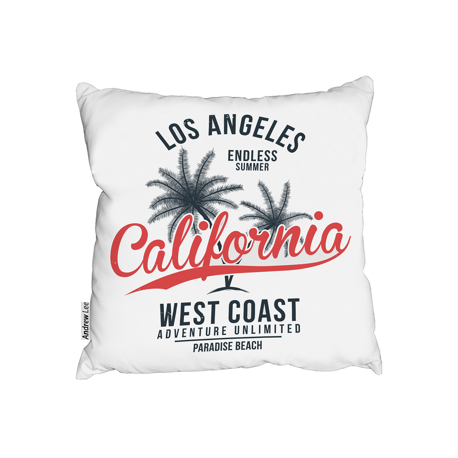 Cali West Coast Cushion - Blue / 60cm