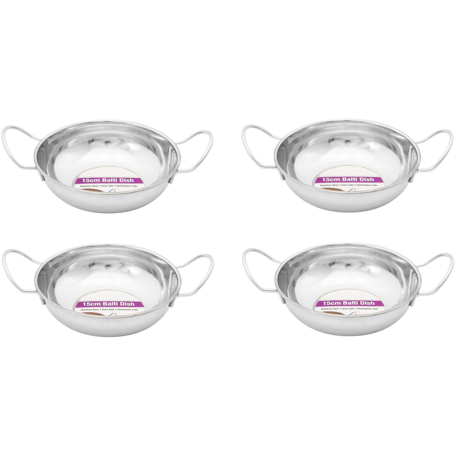 Image of Stainless Steel Balti Dish 15cm -&hellip;