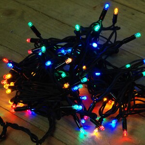 100 LED Snowtime Multi-Coloured Connectable Lights