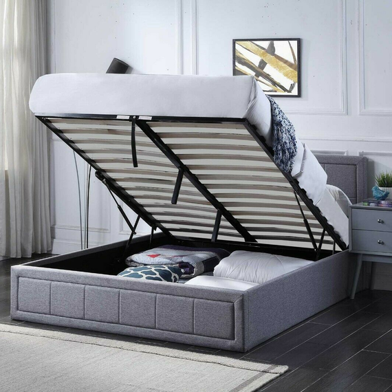 Ottoman Storage Bed Frames Upholstered