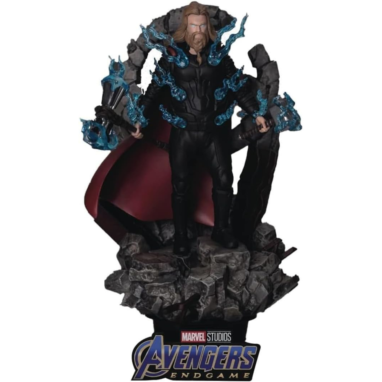 Image of Avengers Endgame D-Stage Thor 16cm PVC Diorama Figure - Black